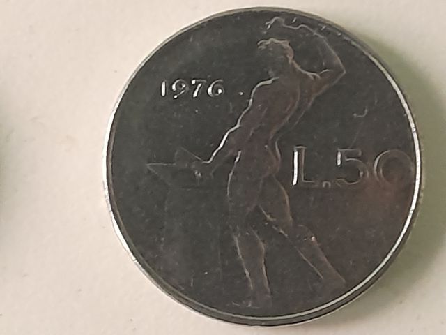 3 Monete 50 Lire Caravelle Anni '70