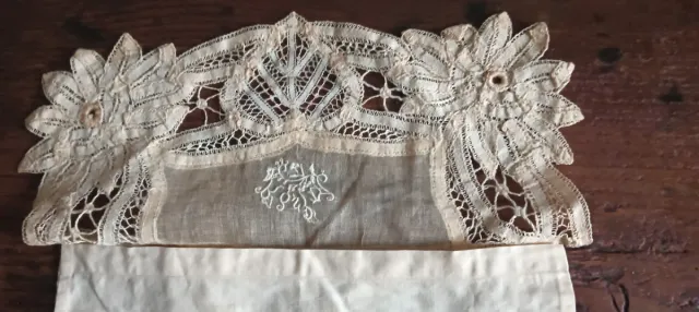 Bolsa de tela para peines vintage