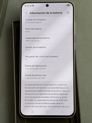 Samsung Galaxy S25 FE Gris