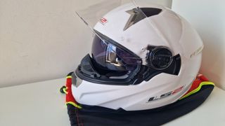 Casco Integral Blanco, tamaño S