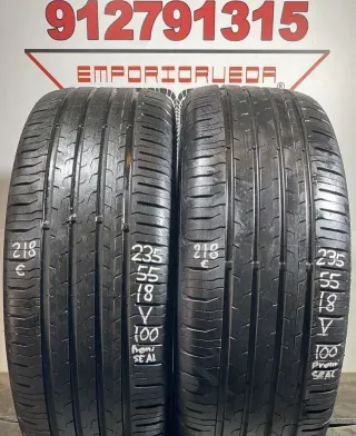 4UD 235 55 18 V CONTINENTAL RUEDA PREMIUM MONTADA