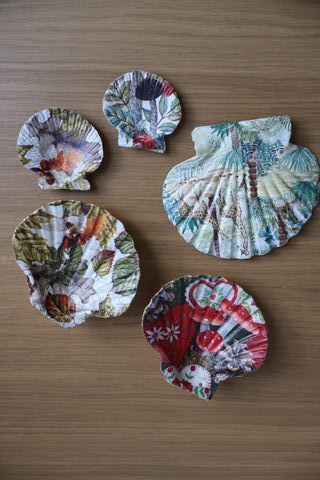 Conchiglie decorative fatte a mano artigianali