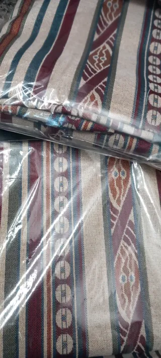 Pack jacquard 2 Cortinas trebillas.Env.gratis