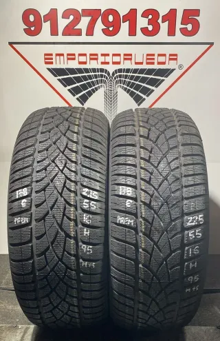 4UD 225 55 16 H DUNLOP RUEDA PREMIUM YA MONTADA