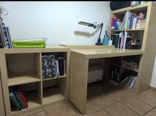 Conjunto Muebles Estudio + Flexo