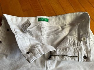 Pantaloncini corti bianchi Benetton