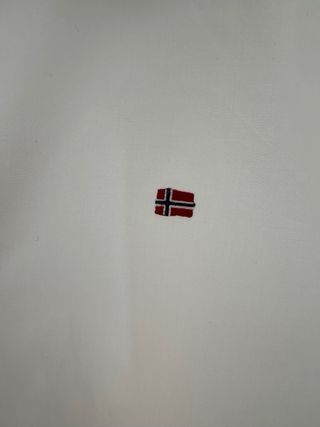 Camisa Napapijri Blanca Hombre