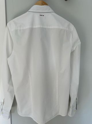 Camisa Napapijri Blanca Hombre