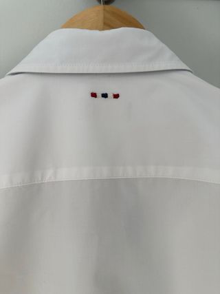 Camisa Napapijri Blanca Hombre
