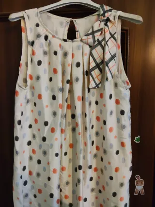 Abito Kocca fantasia pois e quadri, nuovo