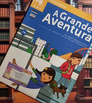 Livro escolar 4o ano - A Grande Aventura 4 - Matem