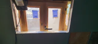 Ventana madera Climalit 80x80