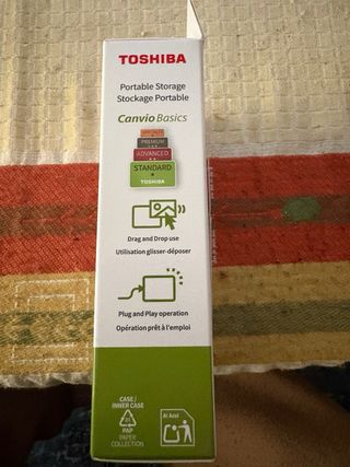 Disco Duro Externo Toshiba 1TB Canvio Basics