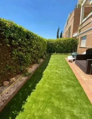 Césped artificial reciclado