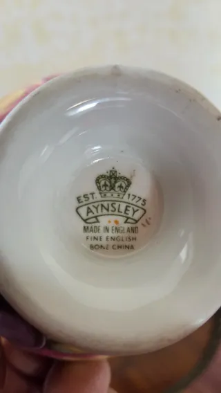 Tazza da tè Aynsley con piattino
