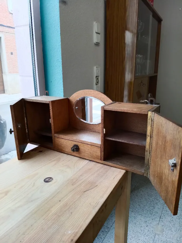 Botiquín Art Deco Madera
