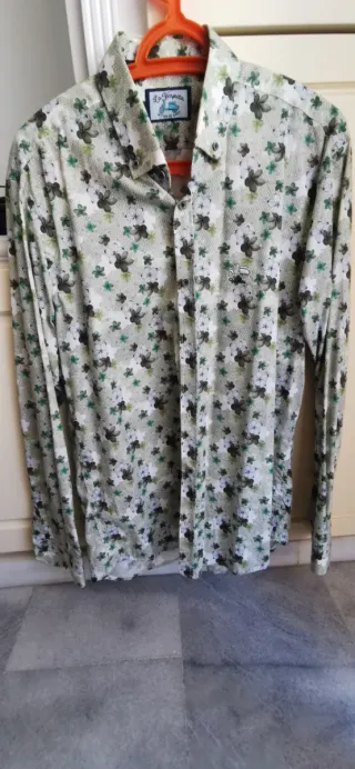 Camisa manga larga La Vespita floral