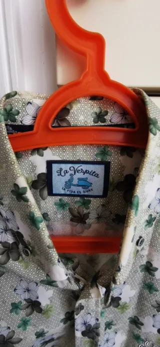 Camisa manga larga La Vespita floral