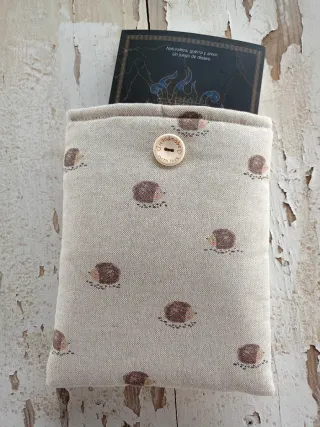 Funda para libro erizos