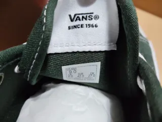 Zapatillas Vans Verdes Originales