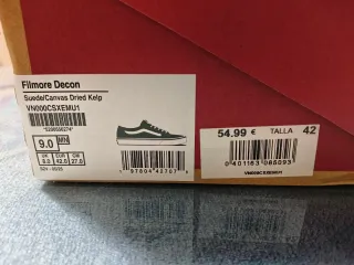 Zapatillas Vans Verdes Originales