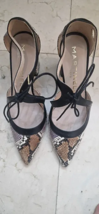 Zapatos tacón Martinelli animal print
