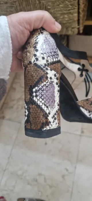 Zapatos tacón Martinelli animal print