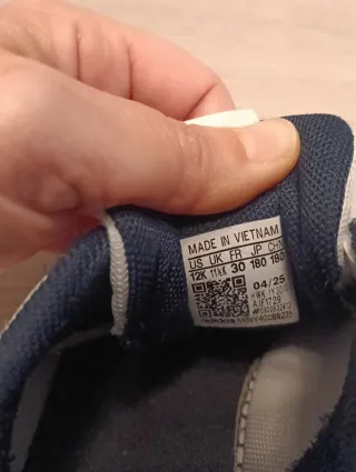 Deportivas niño Adidas blancas velcro