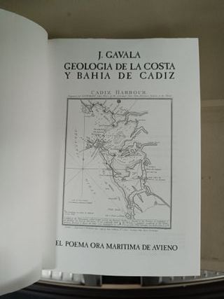 Geología de la costa y bahía de Cádiz. El poema Or