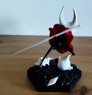 Figura Hornet Hollow Knight Silksong impresa en 3D