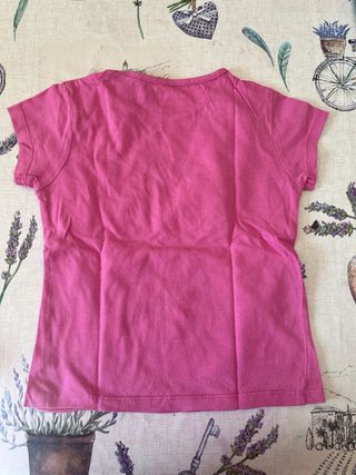 Camiseta In Extenso niña 5 años rosa