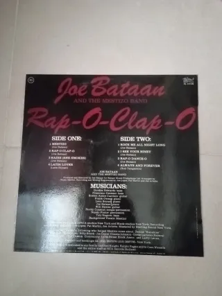 Joe Bataan Rap-O Clap-O LP Vinilo