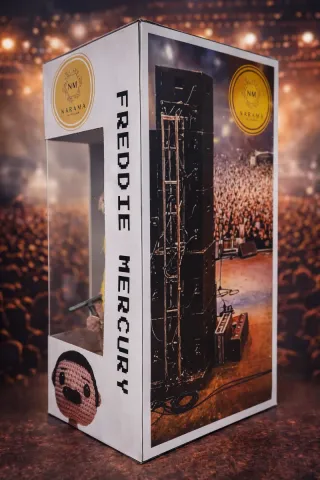 Muñeco Crochet Freddie Mercury