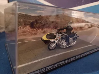 Kawasaki Moto y Sidecar 007 1/43