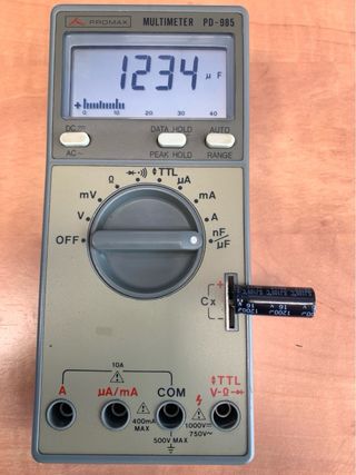 Multímetro Digital Promax PD-985 Autorango