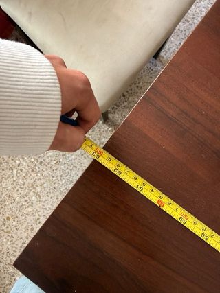 Mesa comedor y 4 sillas madera