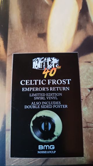 CELTIC FROST - Emperor’s Return LP, Vinilo Verde/N