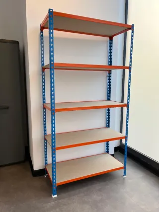 Estantería Metálica 180x90x40cm - 750kg 2unidades