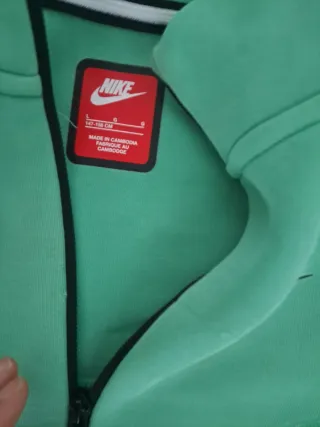 Chándal Nike verde niño