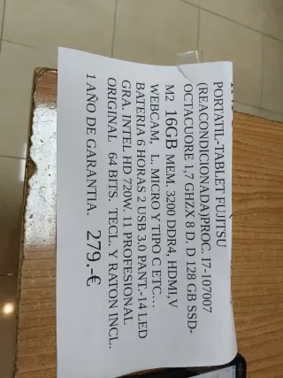 Tablet Fujitsu Stylistic Q730