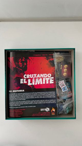 Juego de mesa Cruzando el Límite