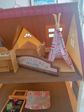 Lote Sylvanian Families: Casitas y Accesorios