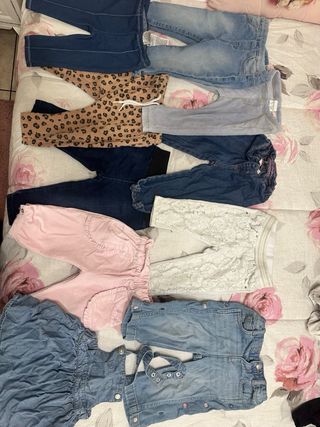 Set pantaloni bimba 9/12 mesi