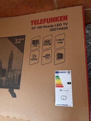 TV Telefunken 32 HD Smart Nueva