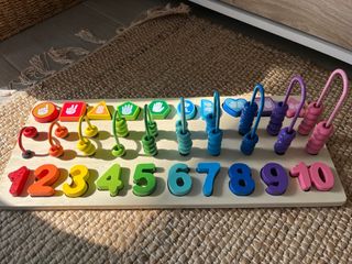 Juego Montessori Números y Formas