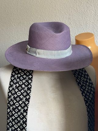 Sombrero Loro Piana Morado