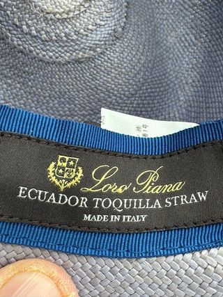 Sombrero Loro Piana Morado