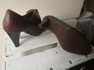 Zapatos tacón Pilar Abril Marrón Talla 41