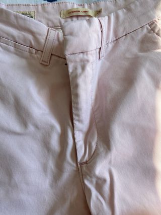 Pantalón chino rosa talla 26