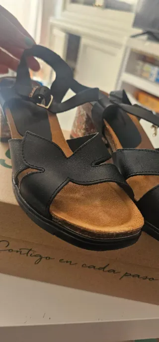 Sandalias Yokono Negras y Multicolor